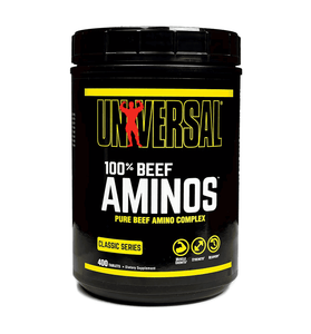 100% Beef Aminos 400 Tablets By Universal Nutrition