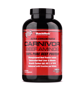 Carnivor Beef Aminos 300 Tablets By MuscleMeds