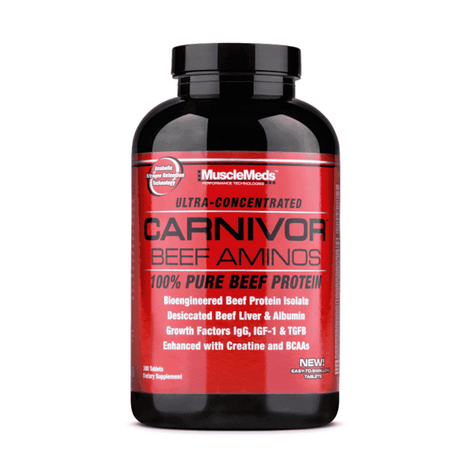 Carnivor Beef Aminos 300 Tablets By MuscleMeds