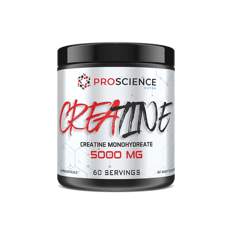 Creatine Monohydrate Powder 5000mg 60 Servings By Pro Science Nutra