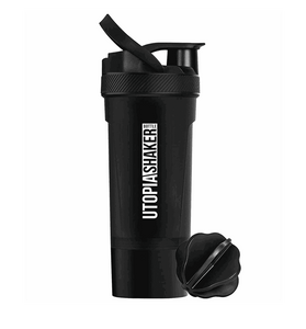 Fitness Sports Classic Protein Mixer Shaker Bottle (24-Oz) By Utopia