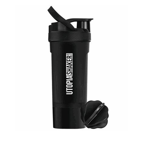 Fitness Sports Classic Protein Mixer Shaker Bottle (24-Oz) By Utopia