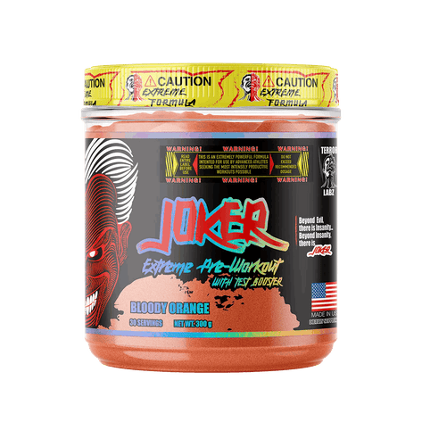Joker Extreme Pre Workout With Test Booster 30 Servings By Terror Labz