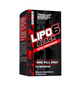 Lipo6 Black 60 Black Capsules By Nutrex Research