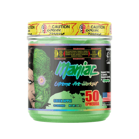 Maniac Extreme Pre Workout 30 Servings By Terror Labz