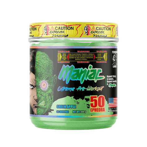 Maniac Extreme Pre Workout 30 Servings By Terror Labz