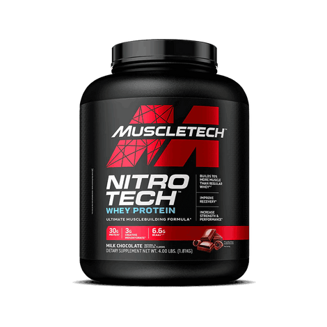 NitroTech 4lbs Lean Muscle Builder By MuscleTech