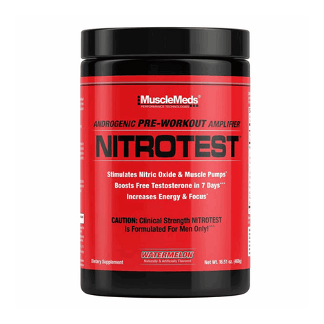NitroTest 30 Servings By MuscleMeds