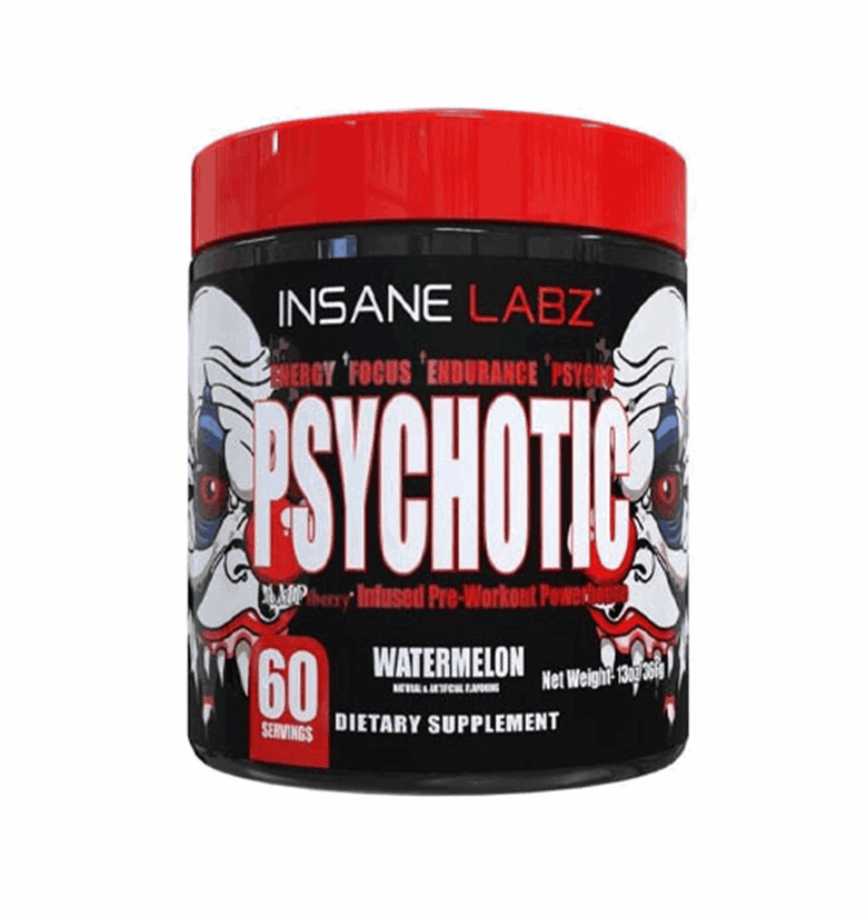 Psychotic Pre-Workout 60 Servings By Insane Labz